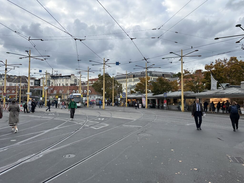 Viel unterwegs am Jako Graz